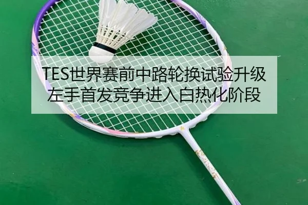 TES世界赛前中路轮换试验升级 左手首发竞争进入白热化阶段